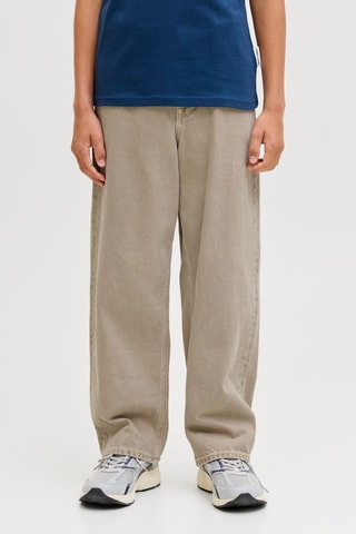 Jeans Hoge Taille - Beige - Jack & Jones Junior