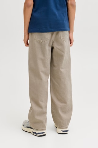 Jeans Hoge Taille - Beige - Jack & Jones Junior