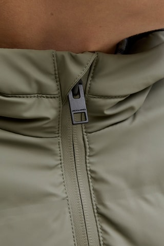 Gewatteerde jas met capuchon - Olijfgroen Jack & Jones Junior