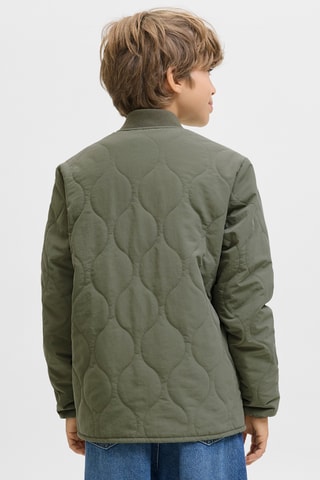 Gewatteerde Jas - Olijfgroen Jack & Jones Junior