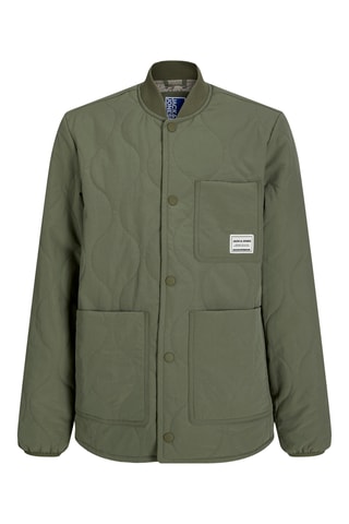 Gewatteerde Jas - Olijfgroen Jack & Jones Junior