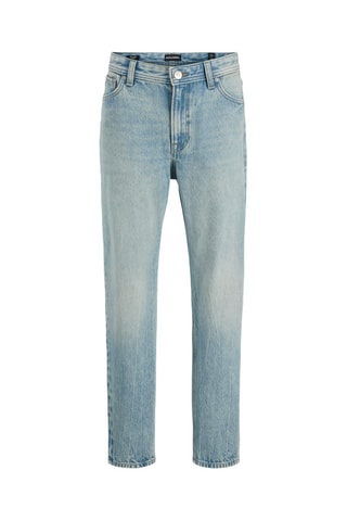 Biologisch Katoenen Jeans Hoge Taille - Hemelsblauw - Jack & Jones Junior