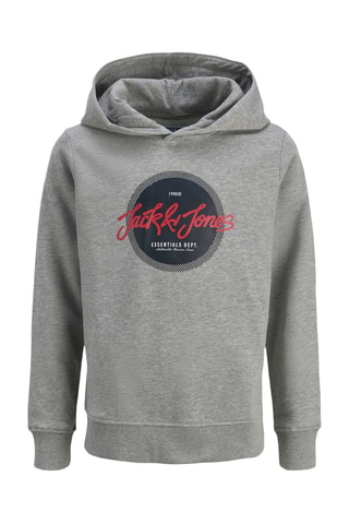 Sweater met Capuchon - Grijs - Jack & Jones Junior