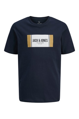 T-shirt - Marineblauw - Jack & Jones Junior