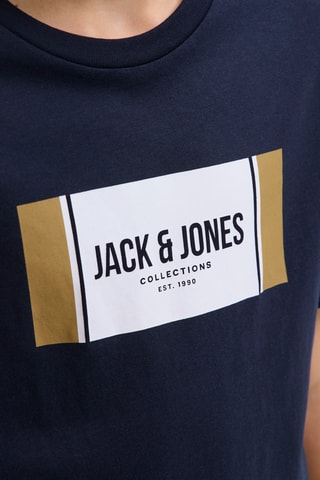 T-shirt - Marineblauw - Jack & Jones Junior
