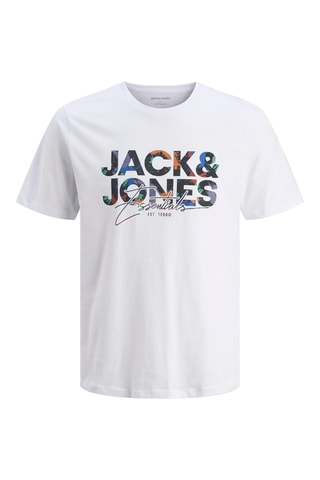 T-shirt - Wit - Jack & Jones Junior