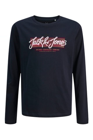 T-shirt - Marineblauw - Jack & Jones Junior