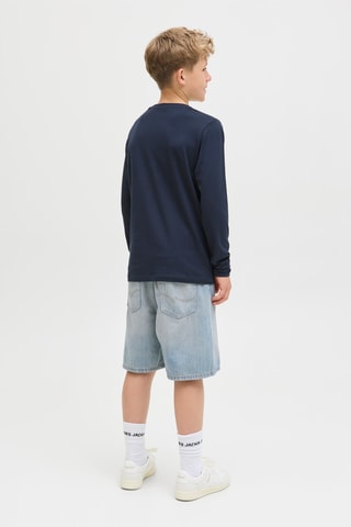 T-shirt - Marineblauw - Jack & Jones Junior