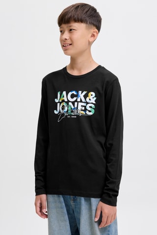 T-shirt - Zwart - Jack & Jones Junior
