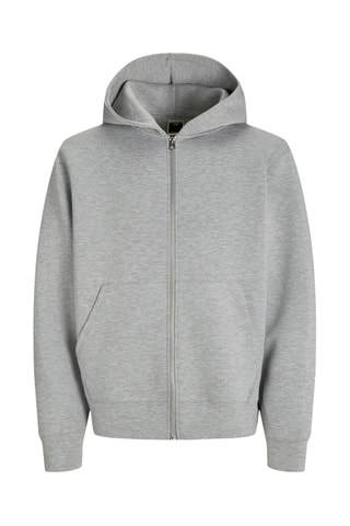 Sweater met Capuchon - Gemêleerd Lichtgrijs - Jack & Jones Junior