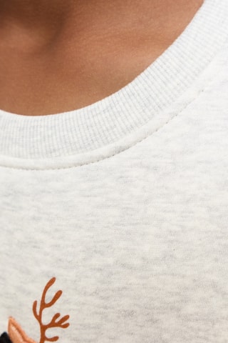 Sweater - Gemêleerd Wit - Jack & Jones Junior