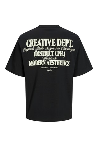 T-shirt relaxed - Zwart - Jack & Jones Junior