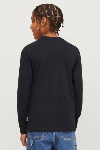 T-shirt regular - Zwart - Jack & Jones Junior