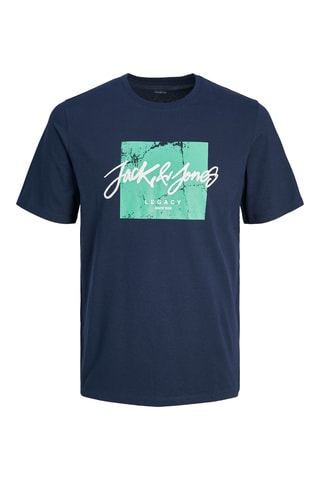 T-shirt regular - Marineblauw - Jack & Jones Junior