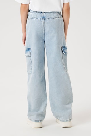 Jeans Hoge Taille - Blauw - Name it Kids