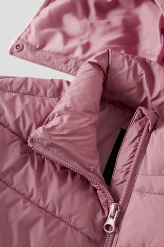 Gewatteerde jas met capuchon - Lichtpaars - Name It Kids