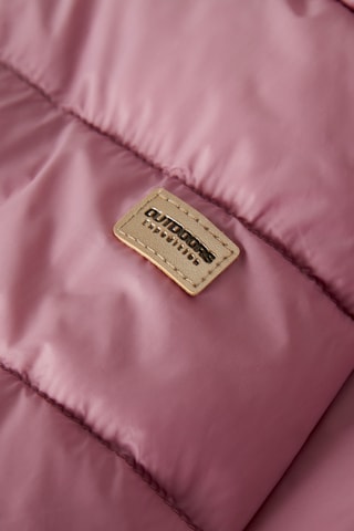 Gewatteerde jas met capuchon - Lichtpaars - Name It Kids