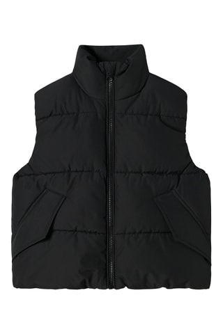 Bodywarmer Zwart - Name It Kids