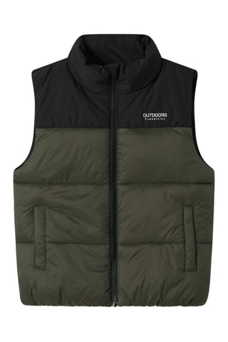 Bodywarmer Donkergroen Name It Kids