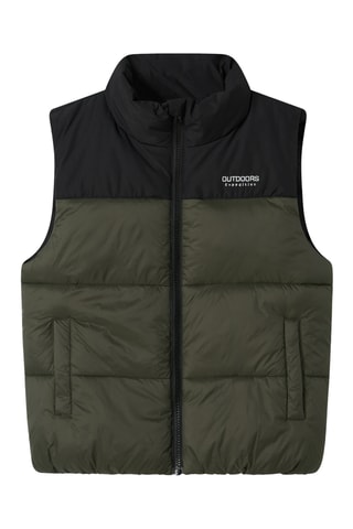 Bodywarmer Donkergroen Name It Kids