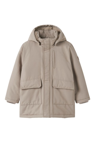 Jasje met Capuchon - Beige - Name It Kids