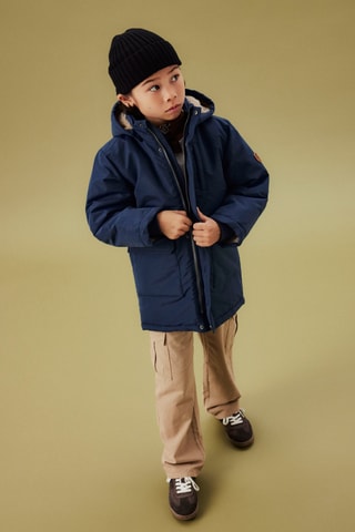 Parka met Capuchon - Donkerblauw - Name It Kids