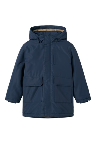 Parka met Capuchon - Donkerblauw - Name It Kids