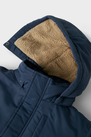 Parka met Capuchon - Donkerblauw - Name It Kids
