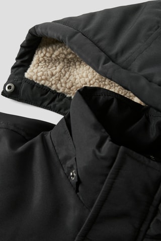 Parka met Capuchon - Zwart - Name It Kids