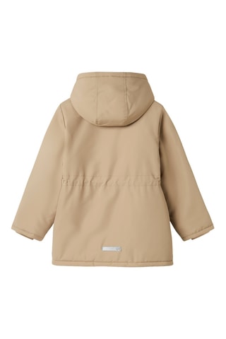 Jasje met Capuchon - Beige - Name It Kids