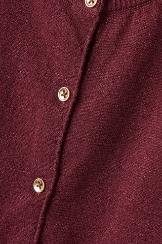 Biologisch Katoenen Vest - Bordeauxrood - Name It Kids