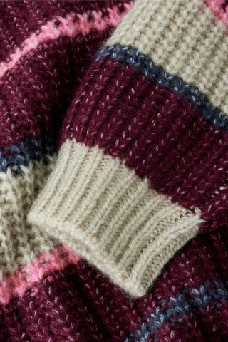 Trui - Ecru en Bordeauxrood - Name It Kids