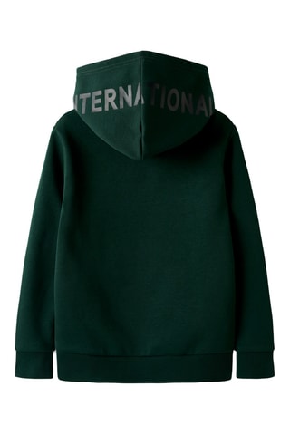 Sweater met Capuchon - Donkergroen Name It Kids