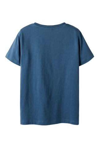 T-shirt Luffy One Piece - Marineblauw - Name It Kids