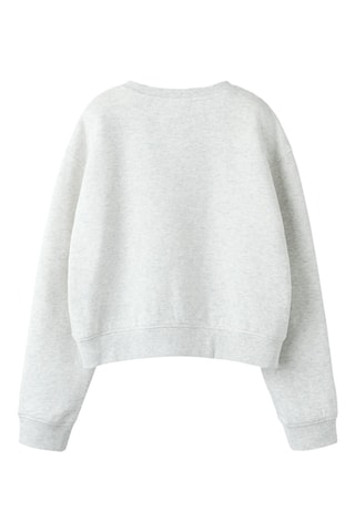 Sweater - Gemêleerd Lichtgrijs - Name It Kids