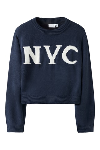 Trui - Marineblauw - Name It Kids