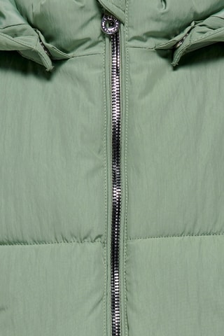 Gewatteerde jas met capuchon - Groen - Kids Only Girl