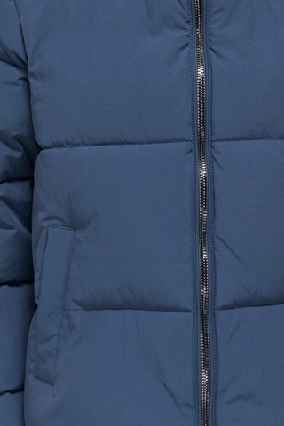 Gewatteerde jas met capuchon - Indigoblauw - Kids Only Girl