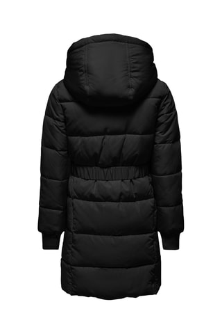 Gewatteerde Jas Zwart - Kids Only Girl