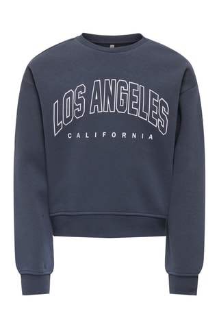 Sweater - Marineblauw - Kids Only Girl