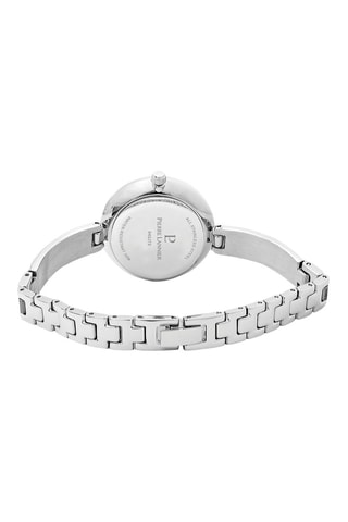 Montre à quartz en acier Leia - Argenté et doré rose