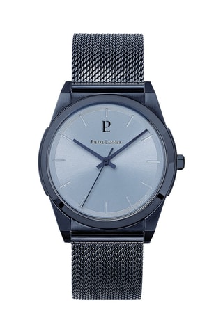 Montre à quartz en acier Candide - Bleu