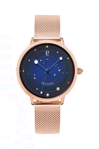 Montre à quartz en acier Théia - Doré rose