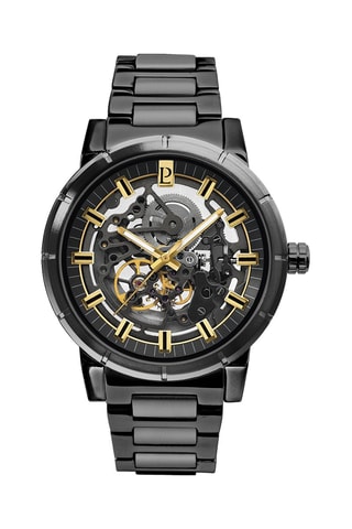 Montre automatique en acier - Noir
