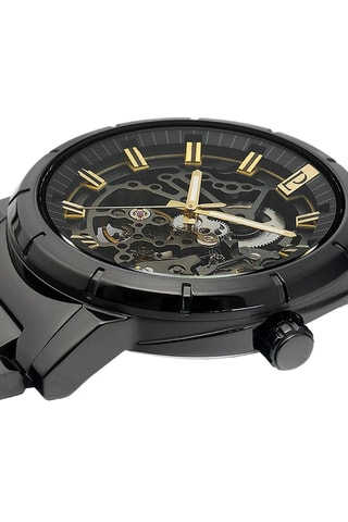 Montre automatique en acier - Noir