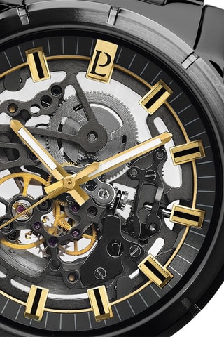 Montre automatique en acier - Noir
