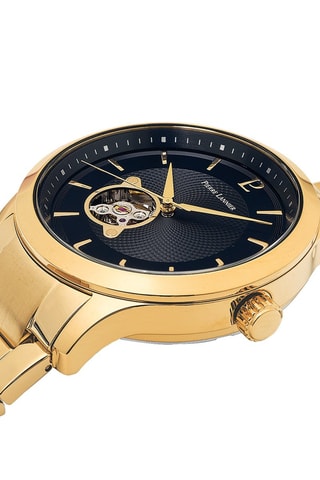 Montre automatique en acier Fleuret - Doré et noir