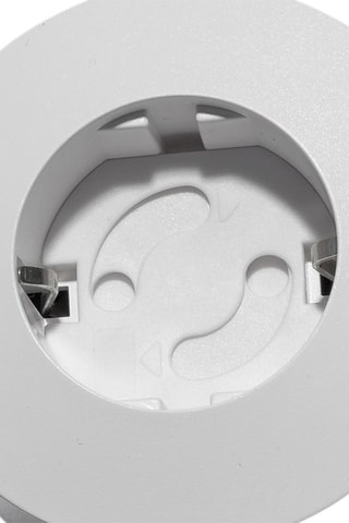 6 cache-prises F-Socket EU - Blanc - 3,6 x 3,3 x 0,3 cm