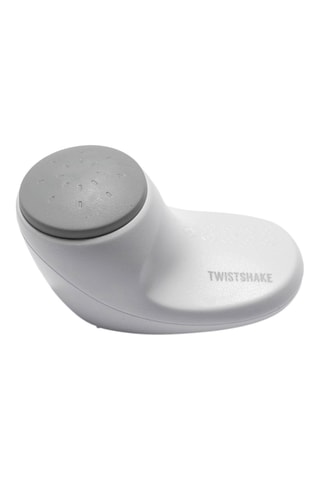 Butée de porte - Blanc et gris clair - 8,5 x 5 x 5 cm