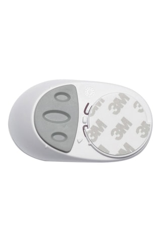 Butée de porte - Blanc et gris clair - 8,5 x 5 x 5 cm